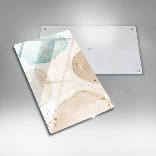 Herd abdeckplatte Boho-Flecken und Gold