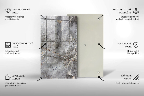 Herd abdeckplatte Steinstruktur