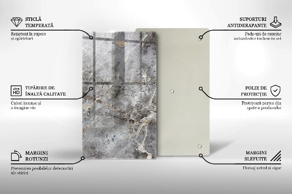 Herd abdeckplatte Steinstruktur