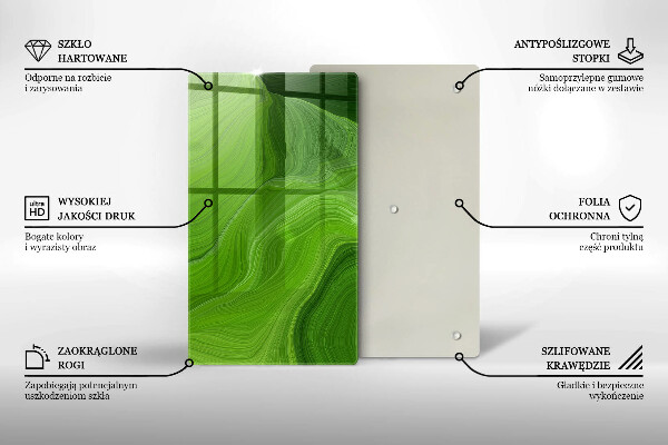 Herd abdeckplatte Abstrakte Textur