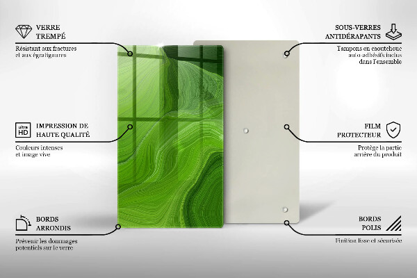 Herd abdeckplatte Abstrakte Textur