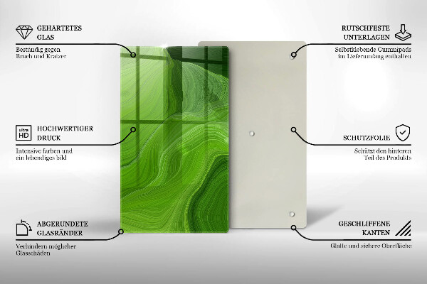 Herd abdeckplatte Abstrakte Textur