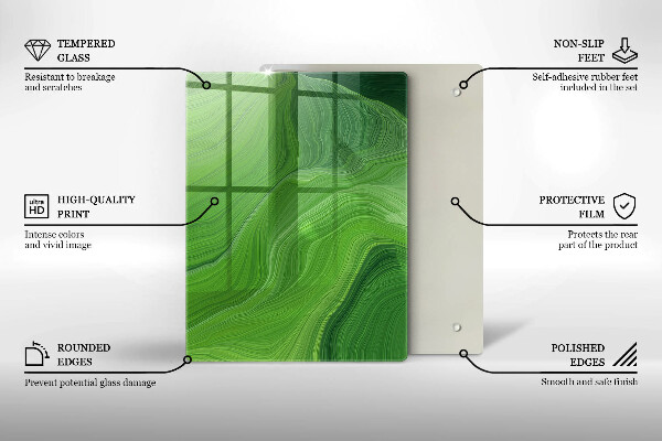 Herd abdeckplatte Abstrakte Textur