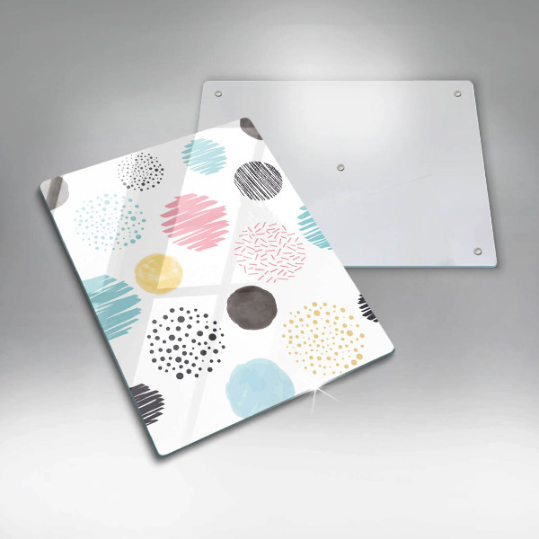 Herd abdeckplatte Bemalte Formen