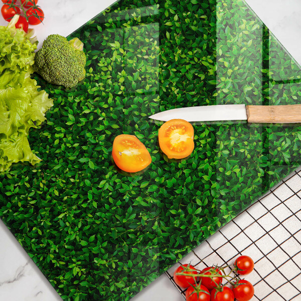 Herd abdeckplatte Pflanze mit kleinen Blättern