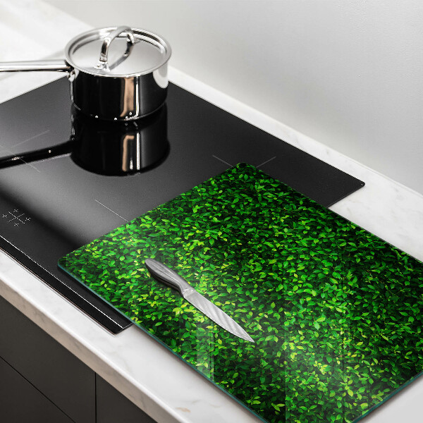 Herd abdeckplatte Pflanze mit kleinen Blättern