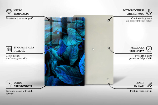 Herd abdeckplatte Blätter der Dschungelvegetation