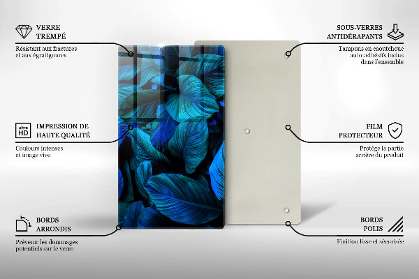Herd abdeckplatte Blätter der Dschungelvegetation