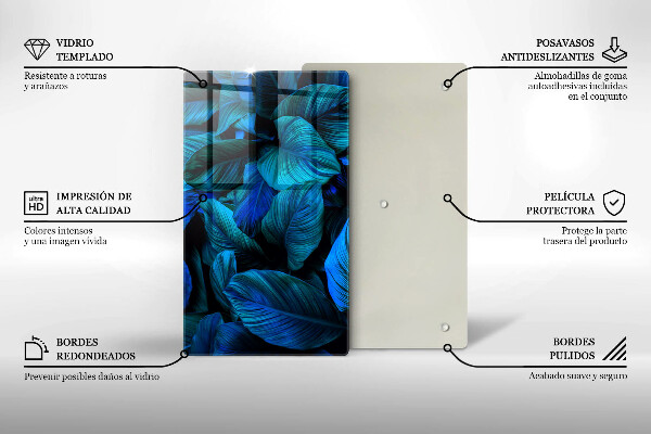 Herd abdeckplatte Blätter der Dschungelvegetation