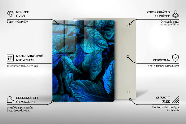 Herd abdeckplatte Blätter der Dschungelvegetation