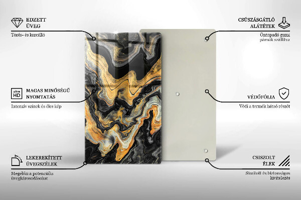 Herd abdeckplatte Abstrakte Struktur