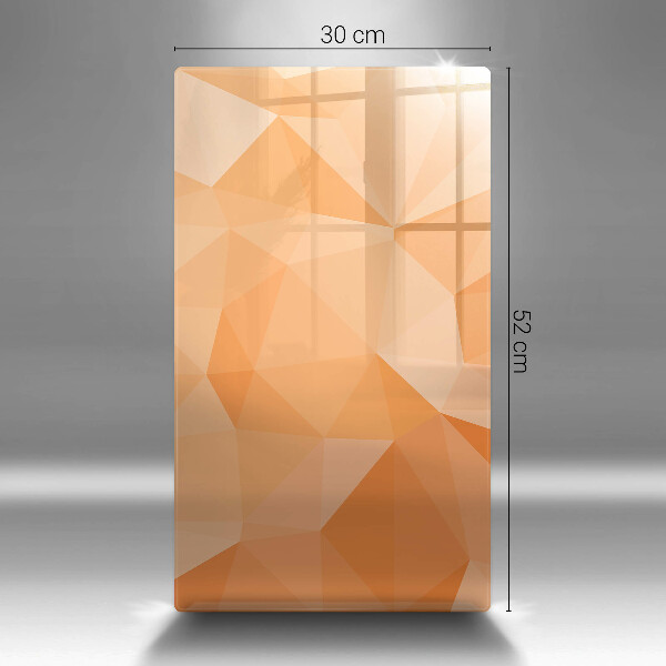 Herd abdeckplatte Geometrischer Hintergrund