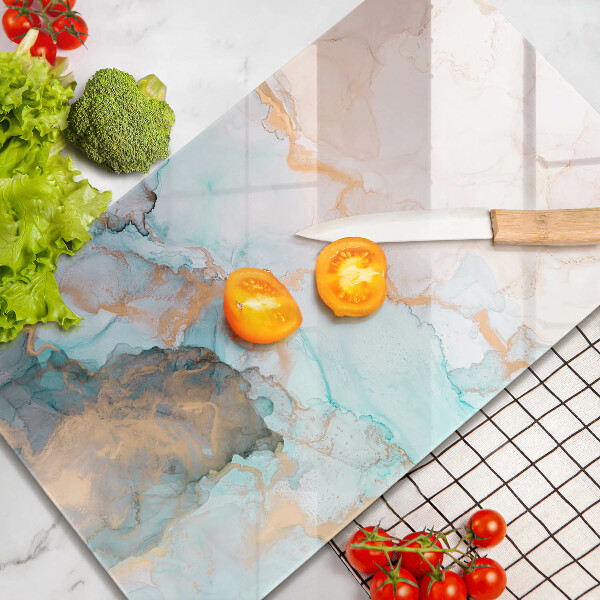 Herd abdeckplatte Marmorabstraktion