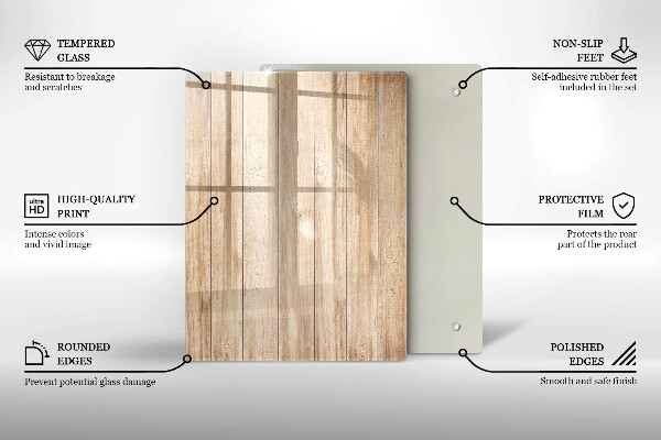 Herd abdeckplatte Holzbretter