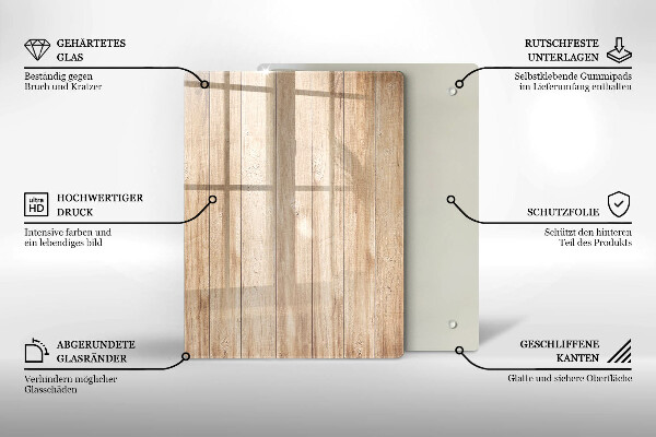 Herd abdeckplatte Holzbretter