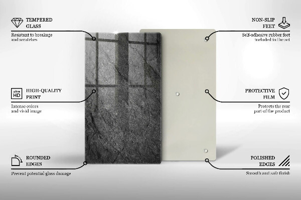 Herd abdeckplatte Steinstruktur