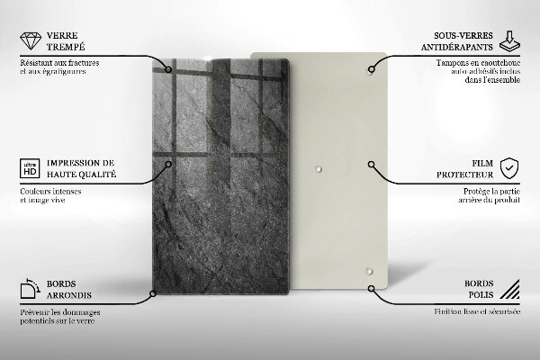 Herd abdeckplatte Steinstruktur