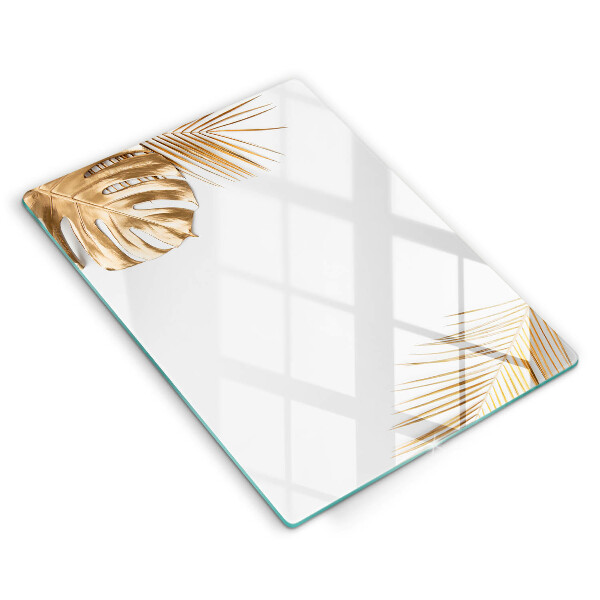 Herd abdeckplatte Goldene Blätter