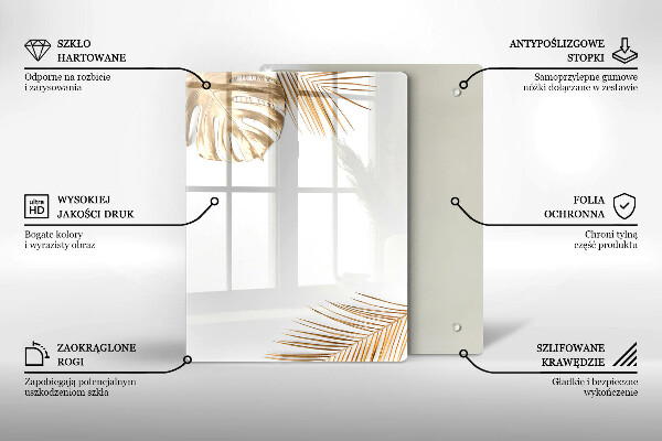 Herd abdeckplatte Goldene Blätter