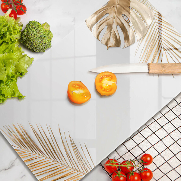 Herd abdeckplatte Goldene Blätter