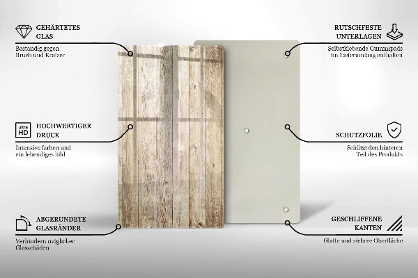 Herd abdeckplatte Holzbretter