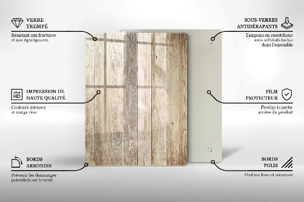 Herd abdeckplatte Holzbretter