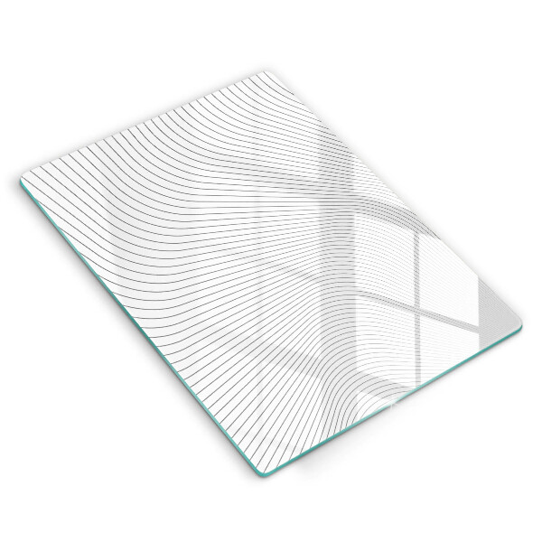 Herd abdeckplatte Modernes Linienmuster