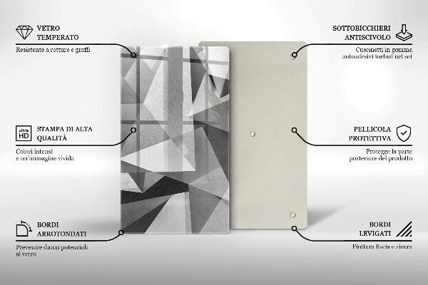 Herd abdeckplatte Konkrete scharfe Abstraktion