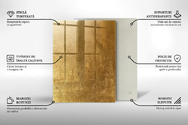 Herd abdeckplatte Goldbeschaffenheitshintergrund
