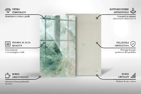 Herd abdeckplatte Steinstruktur