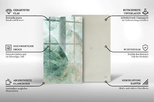 Herd abdeckplatte Steinstruktur