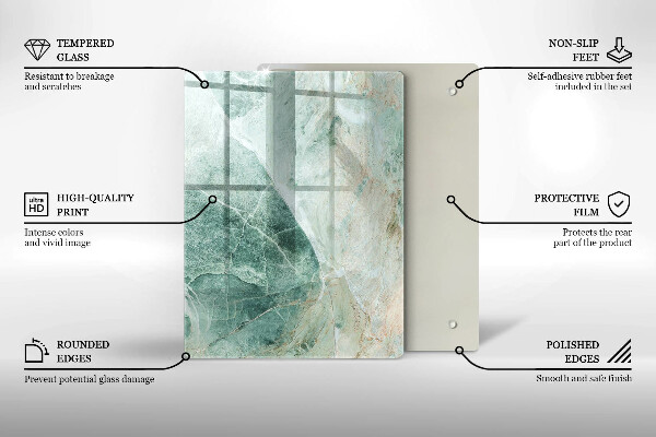 Herd abdeckplatte Steinstruktur