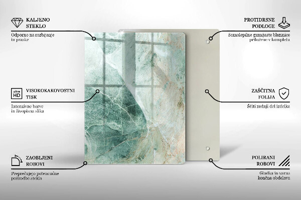 Herd abdeckplatte Steinstruktur