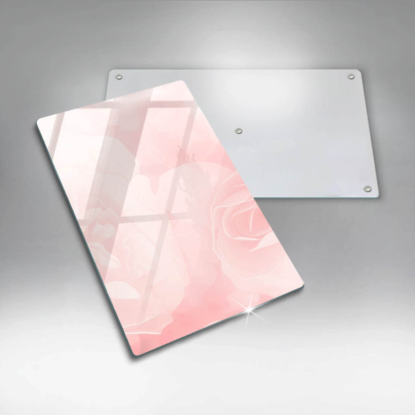 Herd abdeckplatte Pastellrosen-Hintergrund