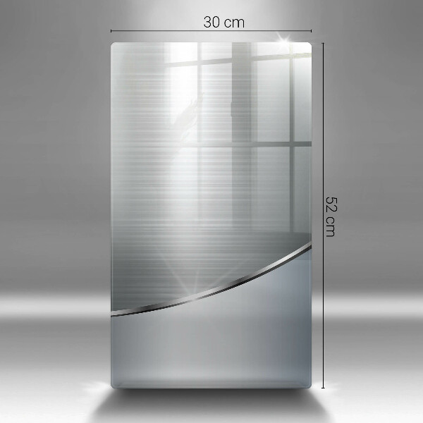 Herd abdeckplatte Abstraktionsmuster aus Metall