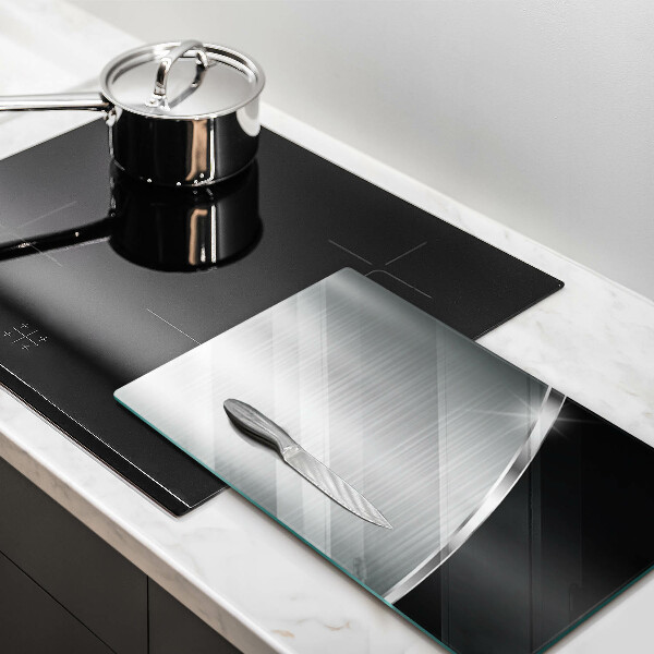 Herd abdeckplatte Abstraktion mit Metall