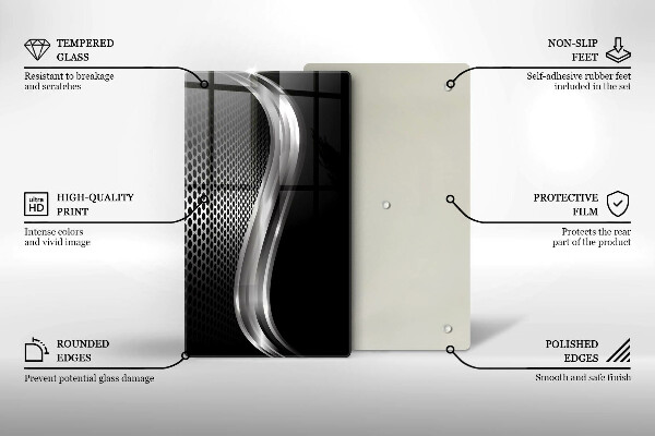 Herd abdeckplatte Metallstruktur