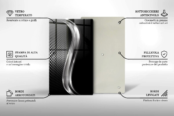 Herd abdeckplatte Metallstruktur