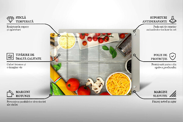 Herdabdeckplatte glas Küchenessen