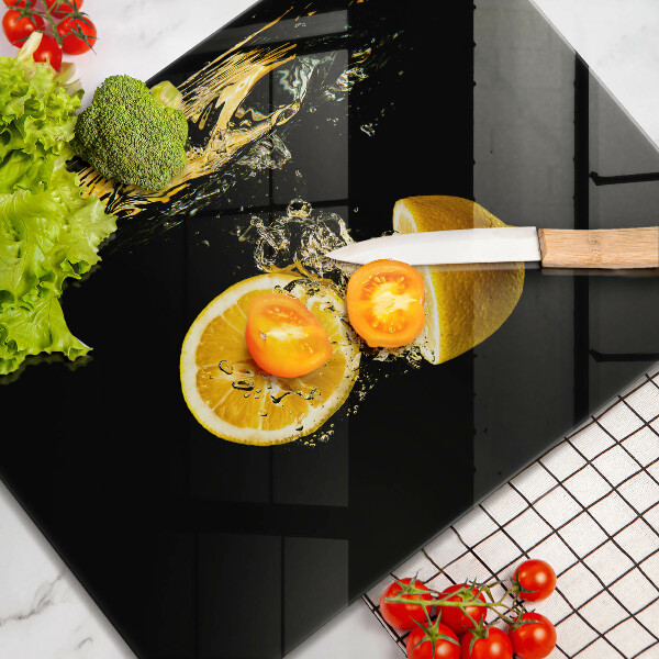 Herdabdeckplatte glas Saftige Zitronenfrüchte