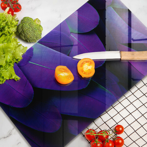 Herdabdeckplatte glas Neonfedern