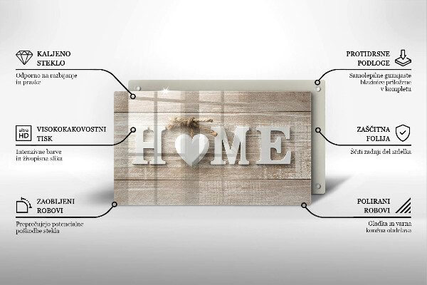 Herdabdeckplatte glas Home