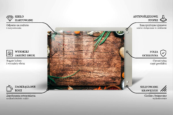 Herdabdeckplatte glas Küchenbrett aus Holz