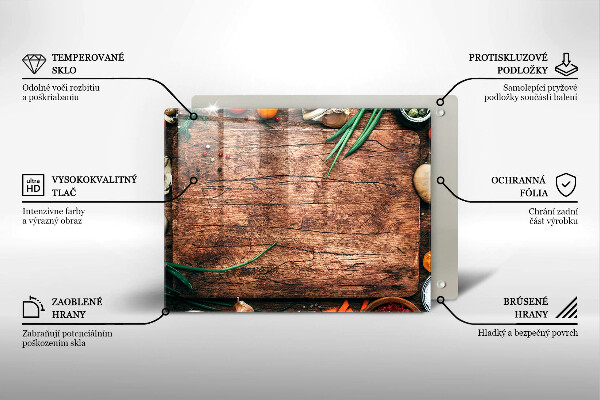 Herdabdeckplatte glas Küchenbrett aus Holz