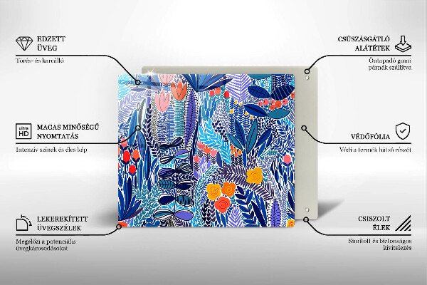Ceranfeld schutz Bemalte Wiese