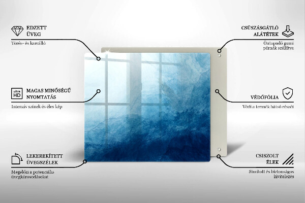 Ceranfeldabdeckung Abstrakter Hintergrund