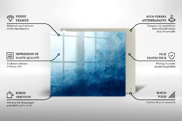 Ceranfeldabdeckung Abstrakter Hintergrund