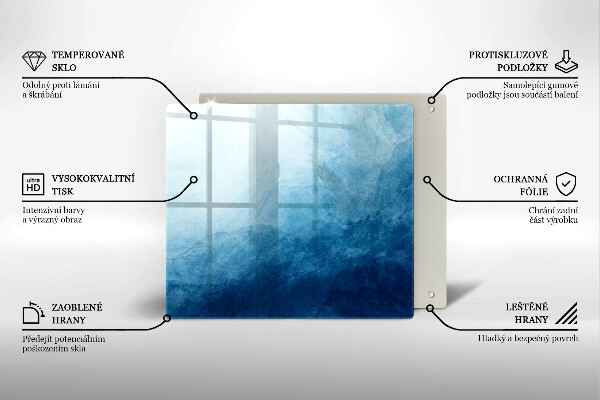 Ceranfeldabdeckung Abstrakter Hintergrund