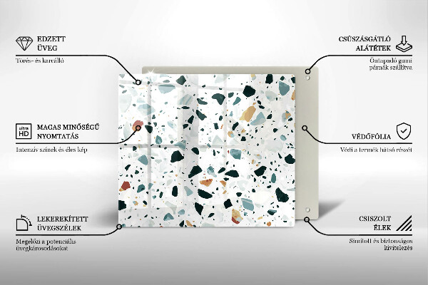 Ceranfeld schutz Helles Steinzeug
