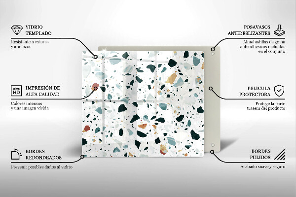 Ceranfeld schutz Helles Steinzeug